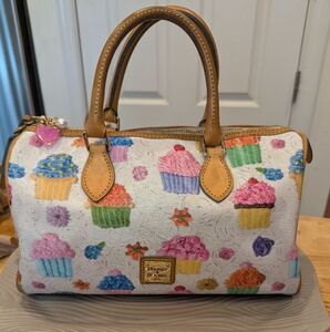 Dooney & Bourke Cupcake Print Satchel - Multicolor